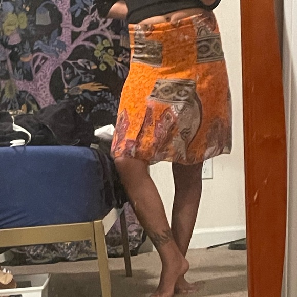 Boho printed skirt - Picture 2 of 3